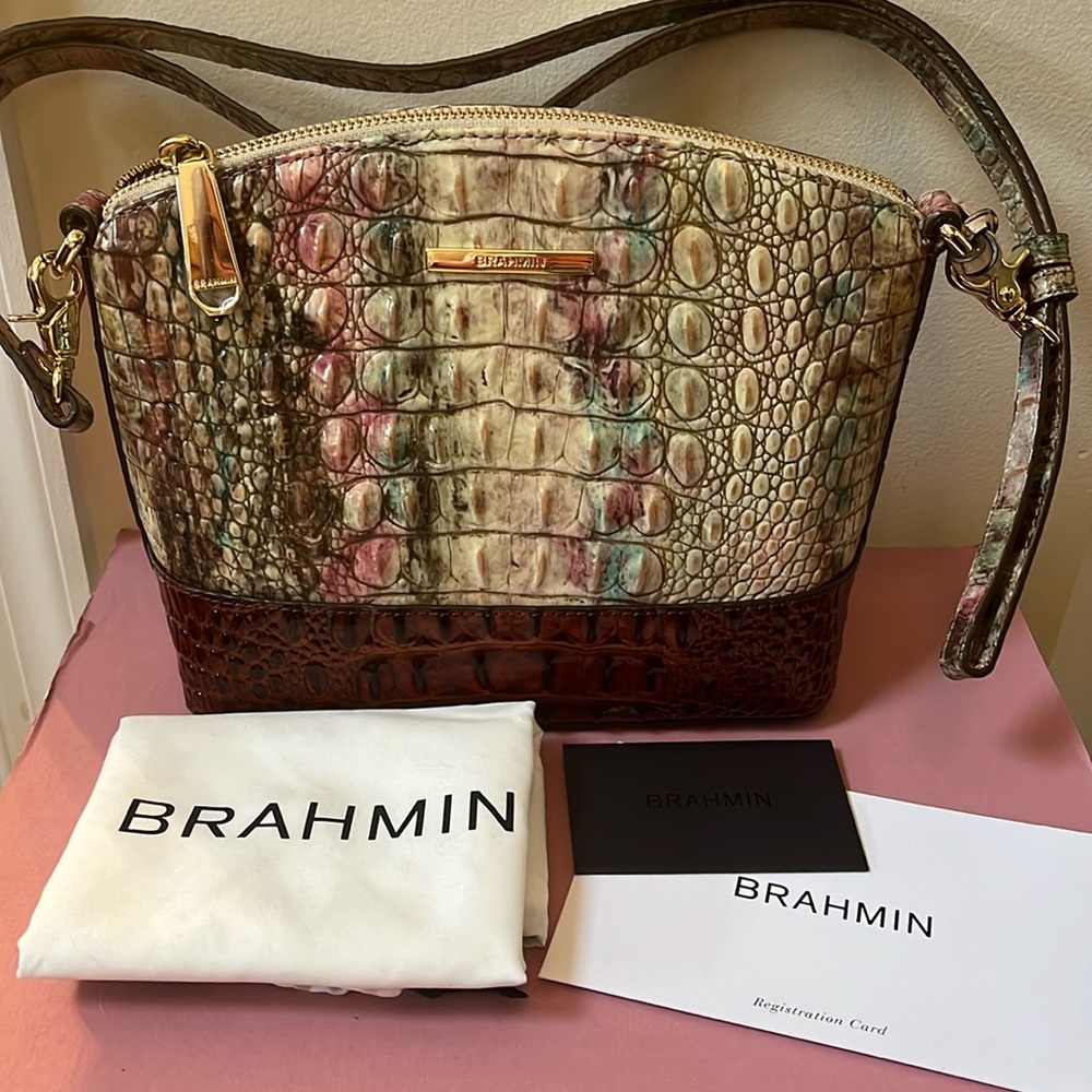 ‼️SOLD‼️Brahmin Small Duxbury Amethyst Norwell. NWOT
